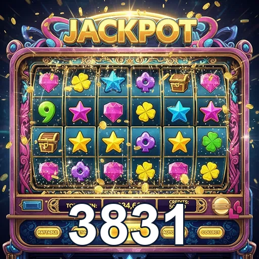 Tela de saques rápidos em jogo de slots na 3831 para celular